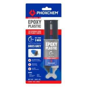 Grey Epoxy Plastic Glue – 25ml Syringe